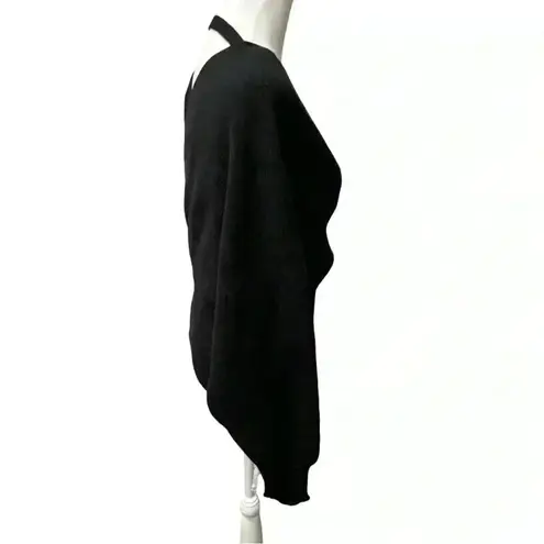 Zenana Premium Zenana Cross Wrap Rib Long Sleeve Sweater Black New Without Tags Medium Trendy