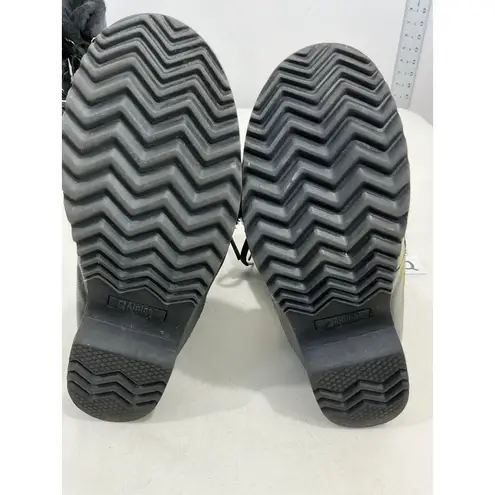 Alpine Design Womans Snow Link 11 Snowlynxll Black Quilted Midcalf Snowboots 7