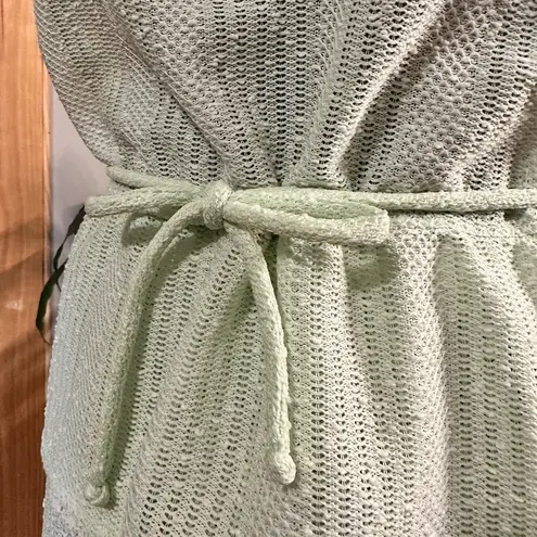 Leslie Fay Vintage My Latest 70’s Midi Skirt Top Set Sheer Mint.