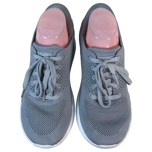 Kizik Lima Mesh Grey Slip In Easy On Sneaker Shoe Unisex Women's 9 Men's 7.5 Gray