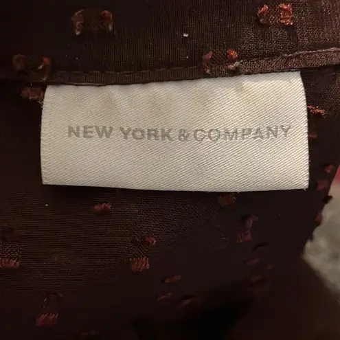 🎉4 for $20 NY&CO See through Button Down, Small