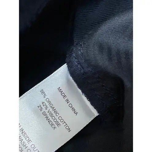 Quince NEW Women's Navy Blue High Rise Straight Leg Trousers Dress Pants Size XL