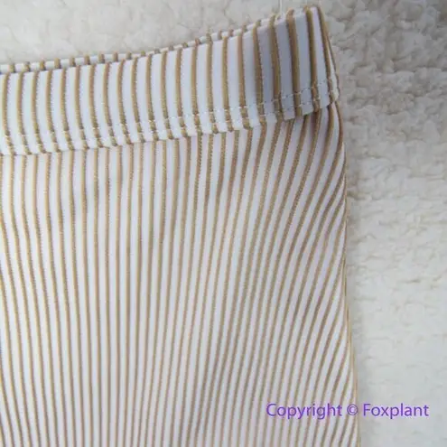 NEW Rhythm x Free People Noumea boy leg bikini bottom, size L Brown Size L