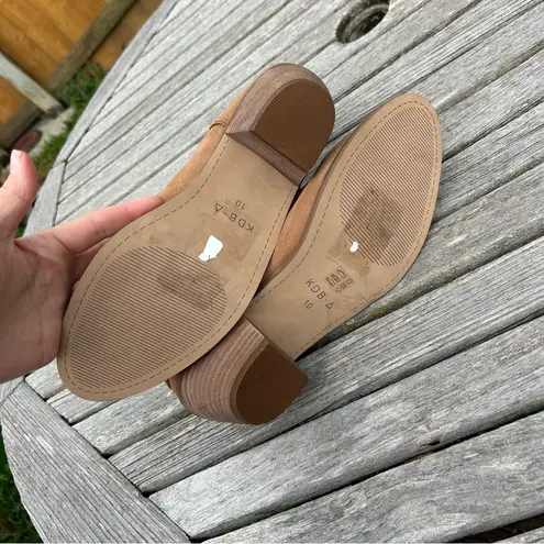 Kelsi Dagger Brooklyn Brown Kamper Suede Boots Booties Soft Comfy Size 10