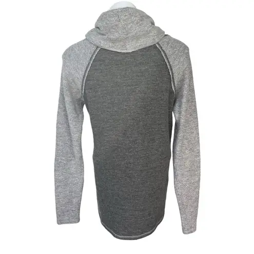 Kuhl Nova Cowl Neck Two Tone Pullover Sweater, Sage