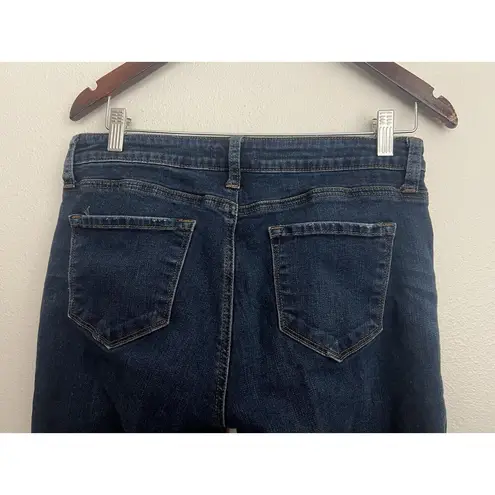 sts blue Ankle Skinny Jeans Women's Size 31 Mid Rise Dark Wash Denim