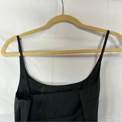 Susana Monaco Black Sleeveless Belted Mini Dress Size 2