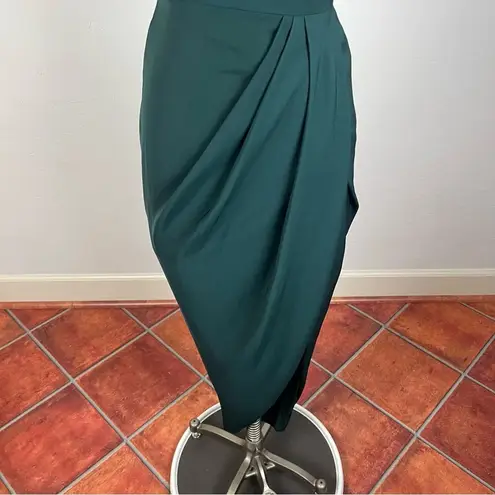 Shona joy Draped Halter Tulip Gown Size 2