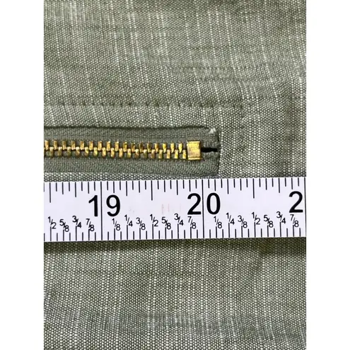 Sharagano SKU 7610 Womens Olive Green Utility Dress Size 12