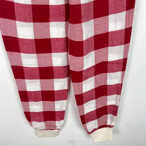 American Eagle NWT  Buffalo Check Flannel Jogger PJ Pant Bottoms Size XXS NEW