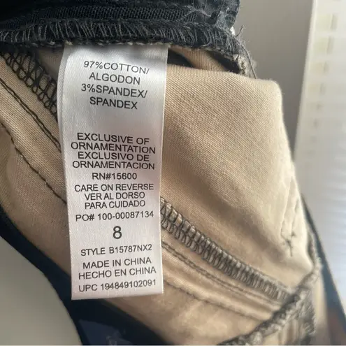 Democracy Pants Women's AB Technology Ankle Jeans Size 8 Snake Print Straight