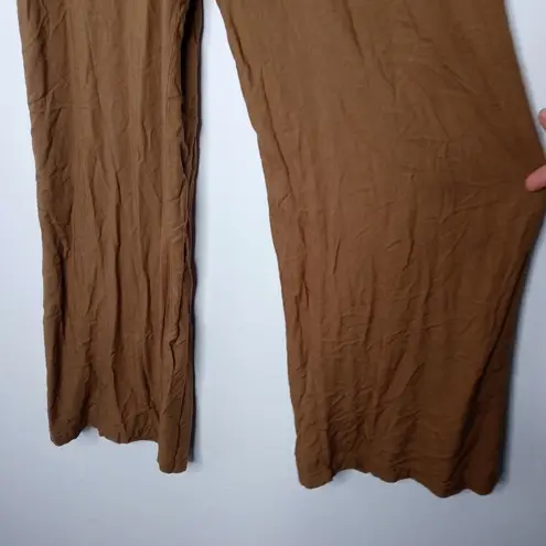 Japna  rustic brown wide leg pants size medium