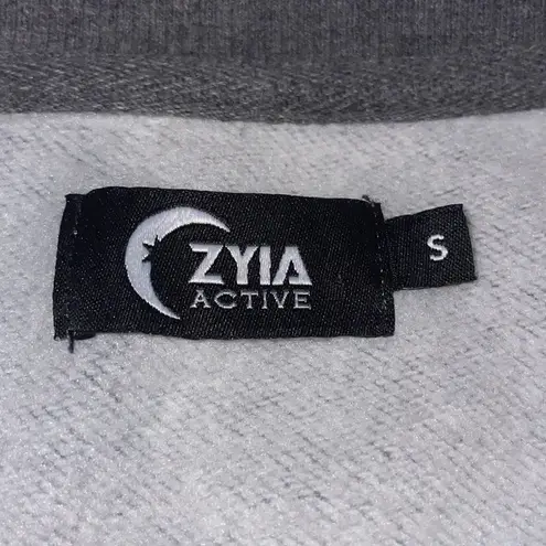 Zyia active gray crewneck