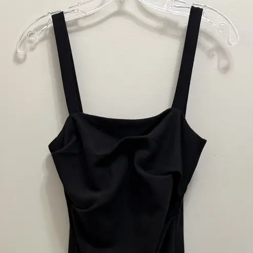 Bec & Bridge Karina Tuck Midi Dress Black Size 4