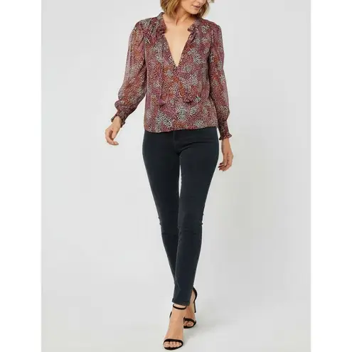 MISA Los Angeles NEW Siena Top, Autumn Floral, XS