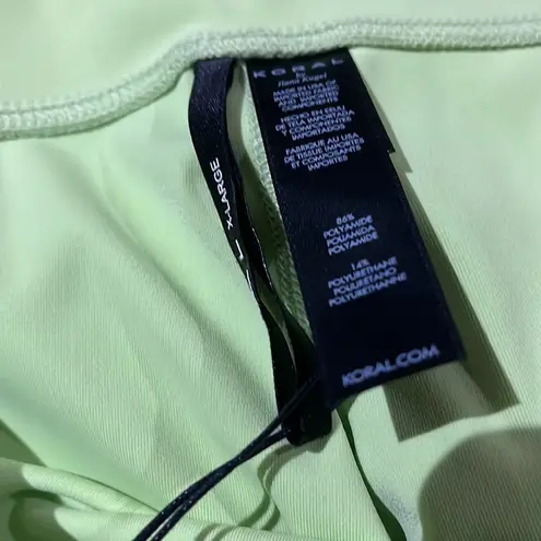 Koral NWT Drive High-Rise Blackout Leggings In Citrina