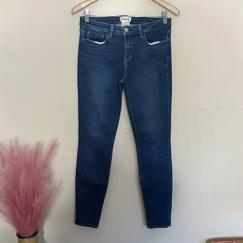 L'Agence L’agence • brigitte mid rise skinny jeans dark vtg