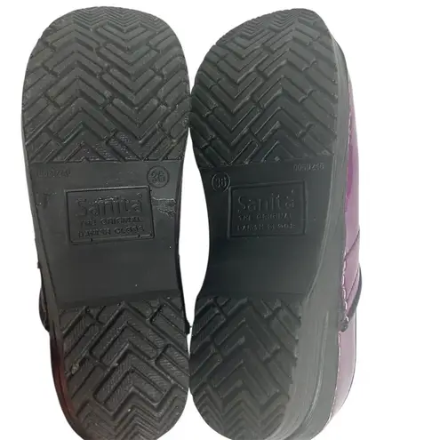 Sanita Women's Purple Clogs Size 5 Slip