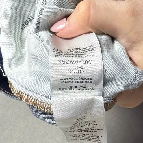 Outerknown Sea Jeans Women’s The Point Skinny Jean Vintage Dark Super Stretch 27 - Image 13