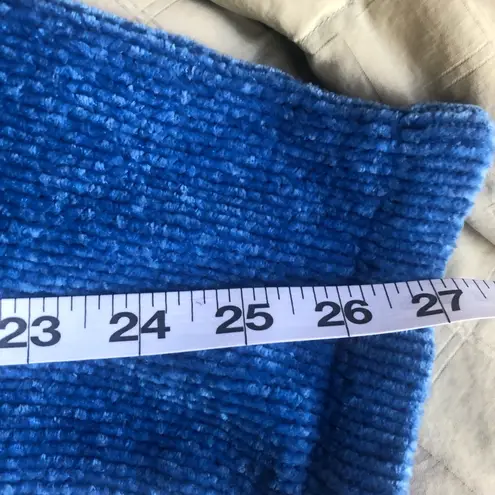 Vintage Long Sleeve ZipUp Sweater Blue M Size undefined