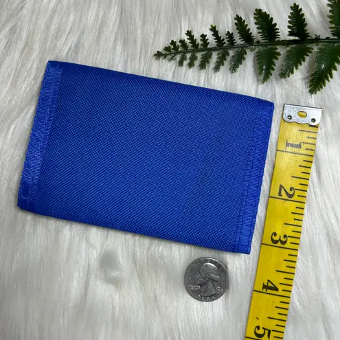 Blue elk tri fold wallet