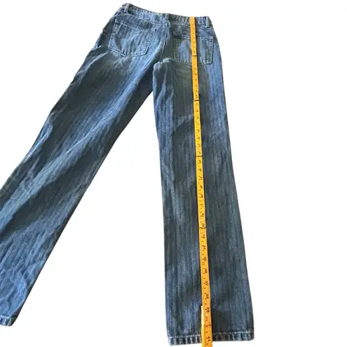 Sincerely Jules Jeans Womens Size 1/25 High Rise Straight Leg Denim Blue