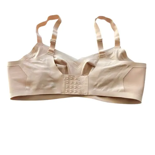 Honeylove Crossover Wireless Nude Bra Size 1X 40 C/D Tan