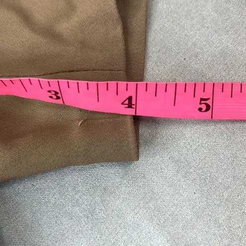 Patrizia Pepe Firenze Small IT 40 Brown High Waist Safari Pleated Shorts Pockets