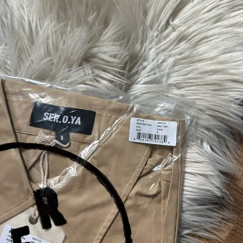 SER.O.YA Mel Top In Croissant