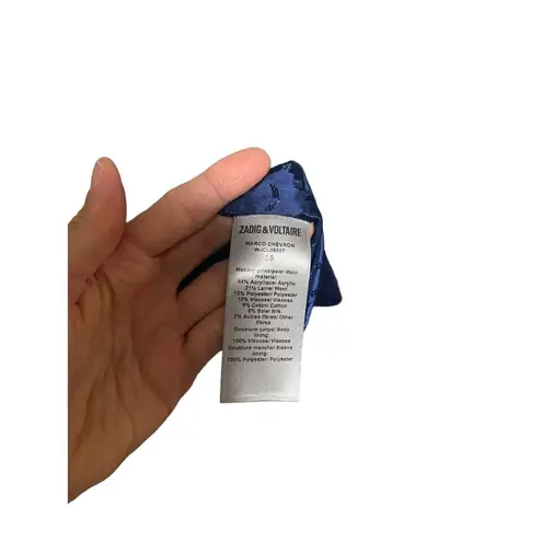 Zadig & Voltaire Zadig Voltaire Marco Chevron Herrinbone Coat Size 4