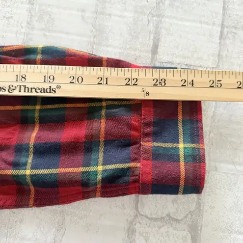 NWT Duluth Free Swingin Red Plaid Flannel Shirt Reach Gussets Bi