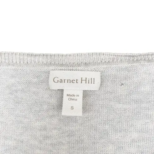 Garnet Hill Silk Blend Sweater Sz S