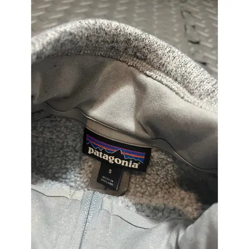 Patagonia  Better Sweater Fleece Jacket Womens Small Gray 1/4 Zip Sweatshirt