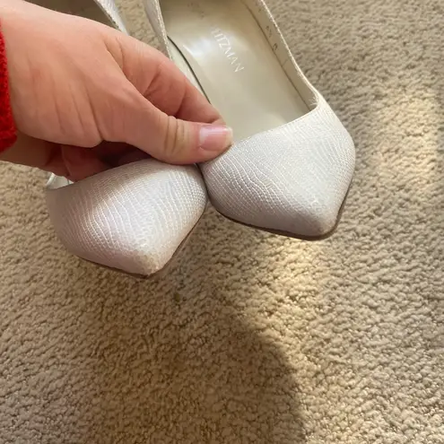 Stuart Weitzman  Leigh stiletto heels leather bow heel - Image 4