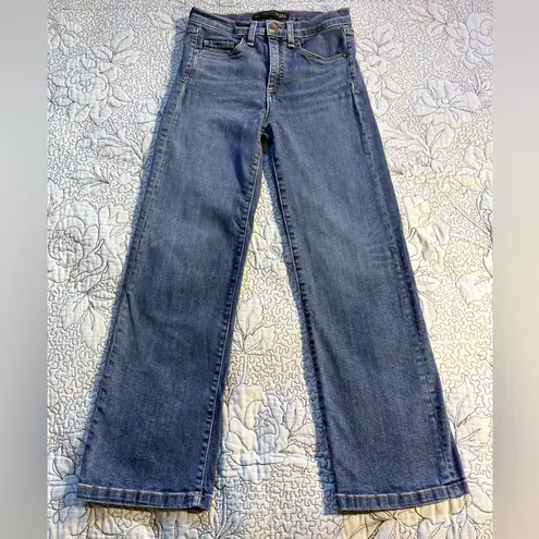 Veronica Beard Jackie 10” Straight Cropped Jeans – Oxford Wash (Sz 26)💚