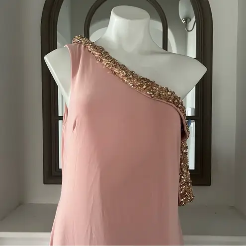 Mac Duggal Beaded Drop Shoulder Jersey Gown, New with Tag, Retail $398