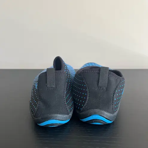 Swimming Water Aqua Shoes Men 7 Women 9 Beach Camping Adult Unisex Blue Black