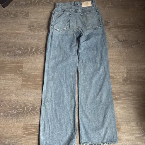 GRLFRND Brooklyn High Rise Straight IN LOST PALMS 25