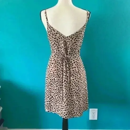 Sanctuary  leopard animal print wrap dress in size small