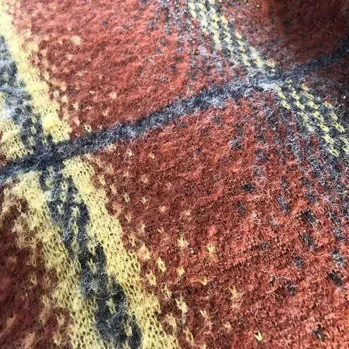 Cheap Monday Short Sleeve Sweater Plaid Small