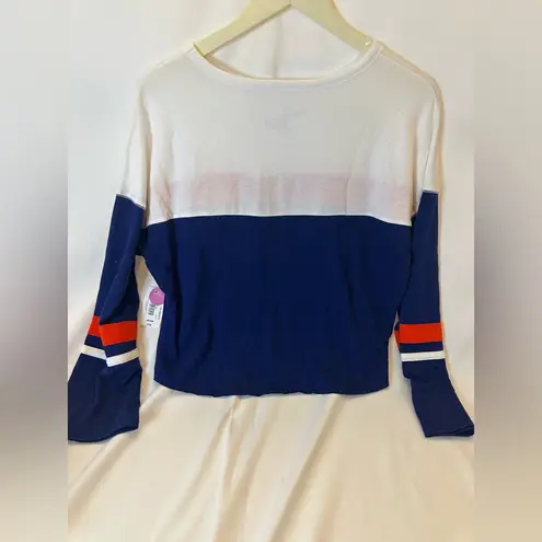 Flirtitude Flirtatude Size Medium Red white and blue NWT leisure top