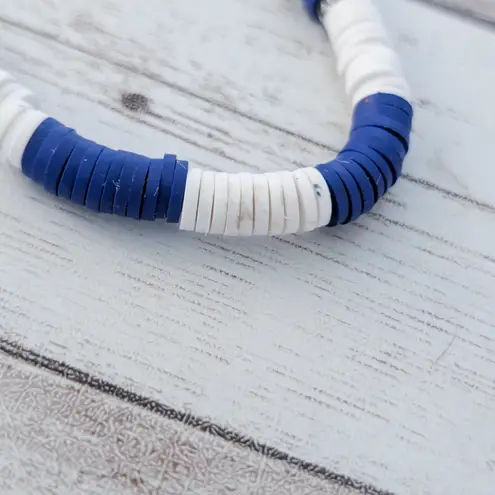 Blue & White "Back" Bracelet
