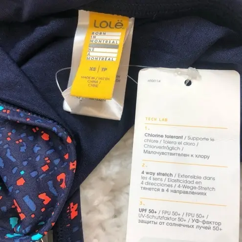 Lole 🆕 Mojito fold over waist bikini bottoms xs