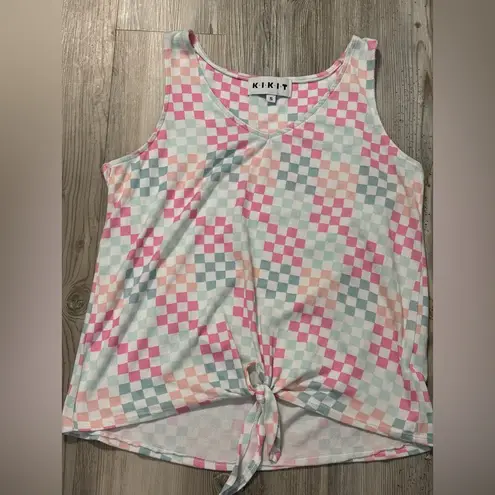 Kikit Women's Checkered Tie