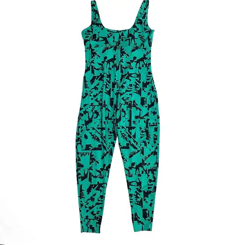 Yitty by Fabletics Headliner Shaping Catsuit in Deep Sea Lizzouette Green Size 2X