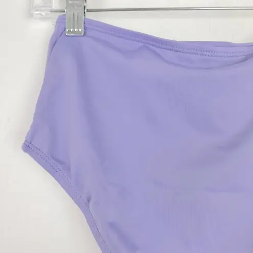 ANDIE NWT Swim The High Waisted Bottom Flat Bikini Iris Purple Size XS NEW