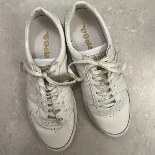 Women’s Gola Grandslam Leather Sneakers Size 10