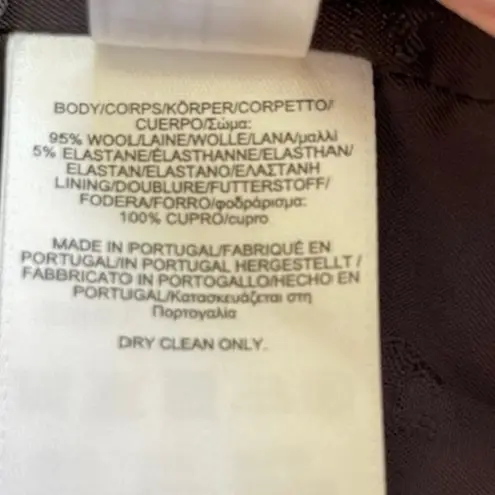 Brooks Brothers Riding Equestrian Jacket Tollegno Stretch Wool Size 12