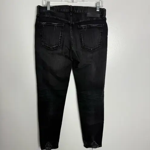 MOUSSY VINTAGE Velma Skinny Jeans Washed Black Size 29 Designer Denim