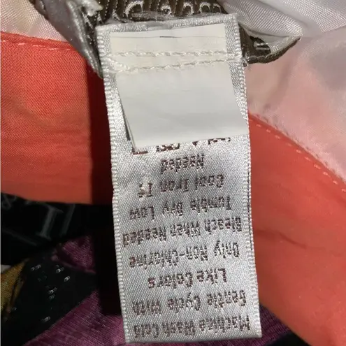 draper's & damon's Draper’s & Damon’s Orange Eyelet Grandmacore Country 3/4 Sleeve Cotton Jacket S